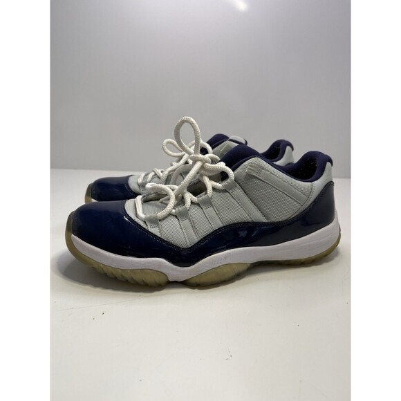 Nike Air Jordan 11 Retro Low “Georgetown” 528895-007 Size 11 Grey Mist Navy
